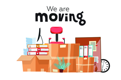We are moving office
