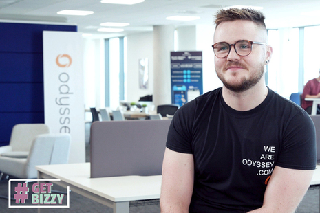 Dominic Bonaker, the CEO of web design agency Odyssey.
