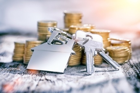 Photo of coins and keys