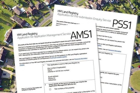 AMS1 and PSS1 forms over an aerial background
