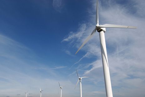wind turbines