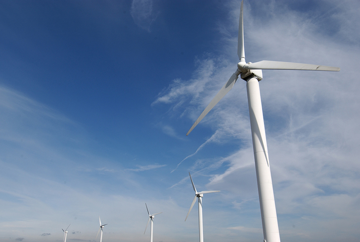 wind turbines