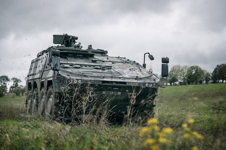 Boxer armoured vehicle