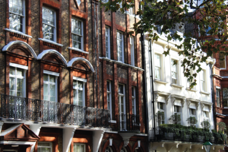 London terraced houses
