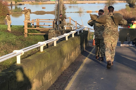 Two hundred UK Armed Forces personnel have deployed this morning to South Yorkshire to support flood relief efforts.