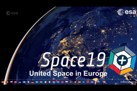 European Space Agency and Space 19+ Logo