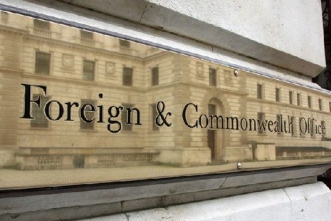 Foreign & Commonwealth Office sign