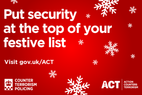Put security at the top of your festive list