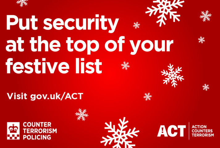 Put security at the top of your festive list