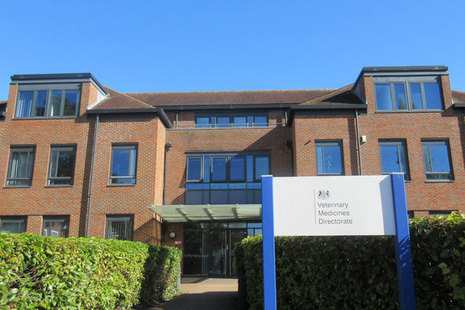 Photo of the Veterinary Medicines Directorate building