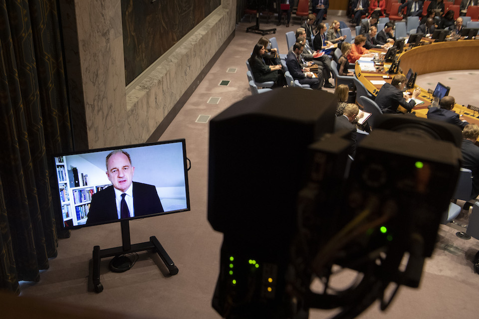 UN Security Council briefing on South Sudan (UN Photo)