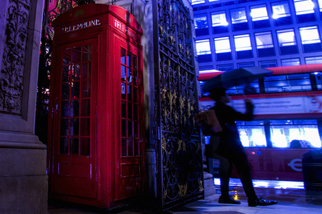 K2 red telephone box