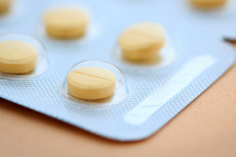 Blister pack of pills
