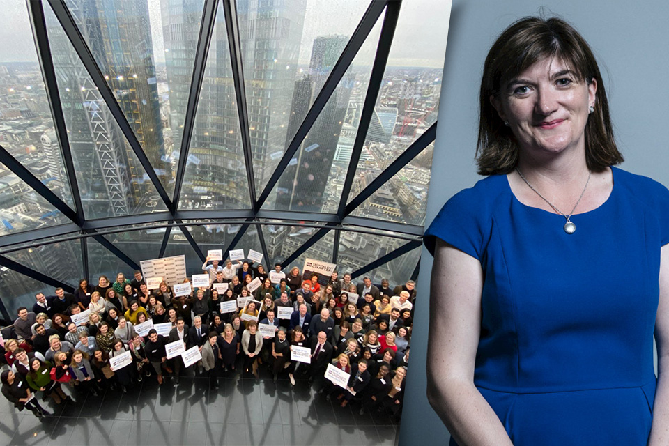 Image of Tech Talent Charter and Nicky Morgan