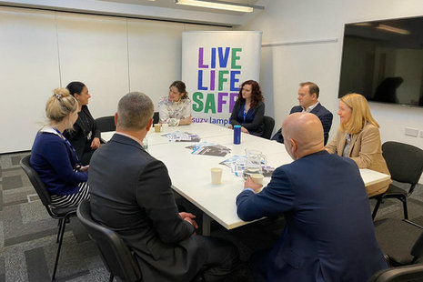 Victoria Atkins MP at the Suzy Lamplugh Trust.