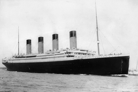 Image of the Titanic.