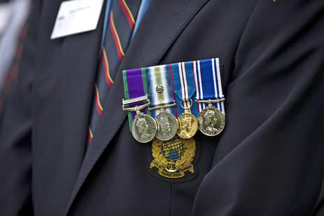 Medals, Crown Copyright, All rights reserved