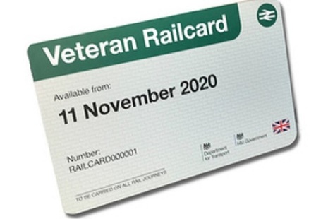 Veterans Rail Card