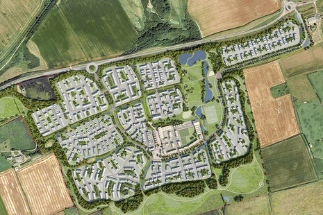 The Seaham Garden Village development.