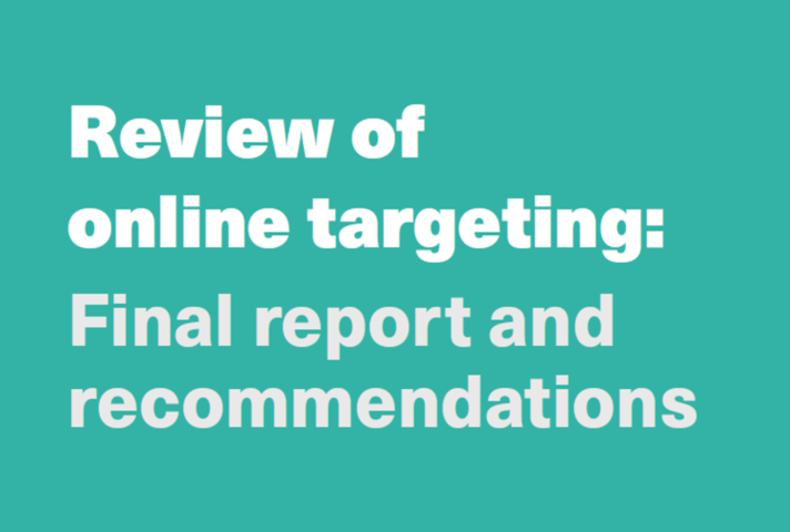 CDEI Online Targeting Review