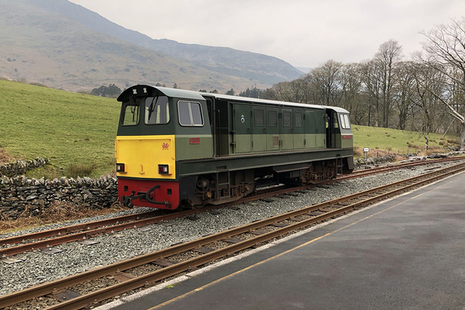 Photograph of ¡®Vale of Ffestiniog¡¯ locomotive involved in the incident at Beddgelert station.
