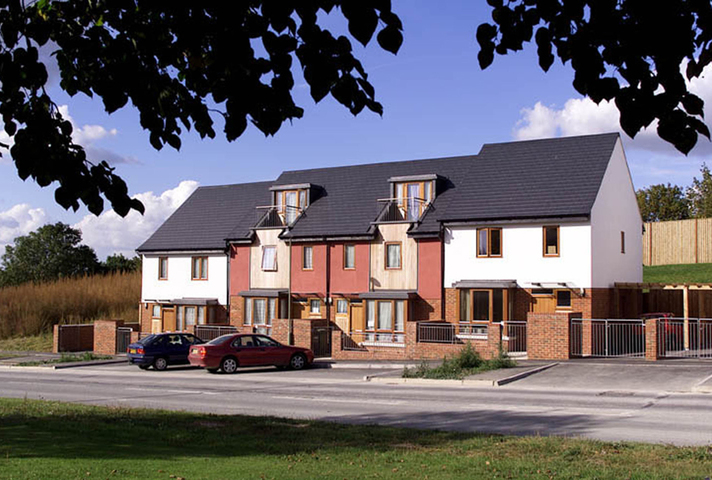 photo of houses