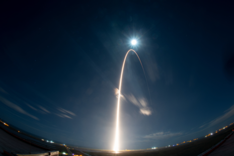 Photo of Solar Orbiter launch