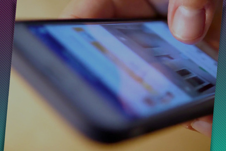 Using internet on mobile phone