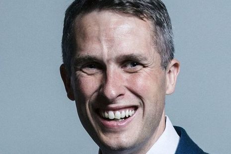 Education Secretary Gavin Williamson