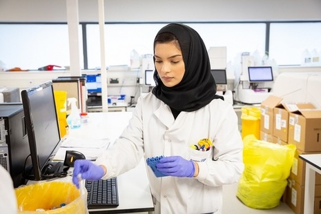 Lab technician