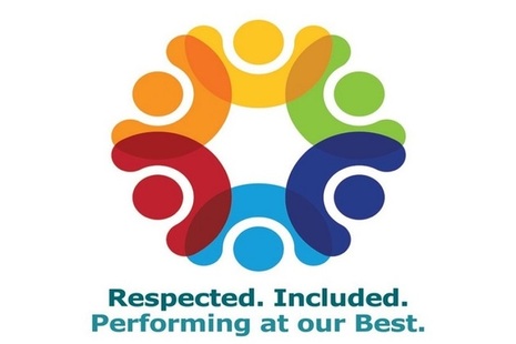 A multi coloured EDI logo that Sellafield Ltd use in their EDI programme