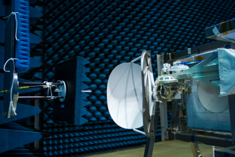 COLka undergoing testing in the Hertz test chamber at the European Space Agency in The Netherlands.