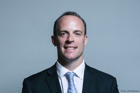 Foreign Secretary Dominic Raab