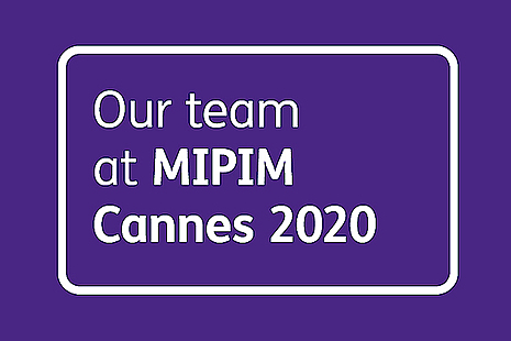 Homes England at MIPIM Cannes 2020 Team Graphic