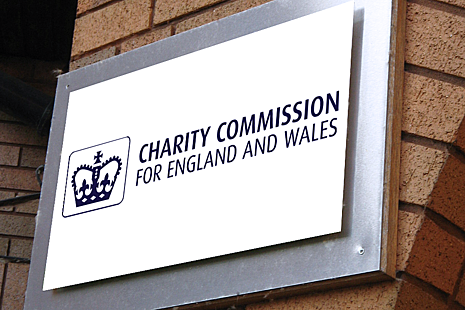 The Charity Commission for England and Wales logo.