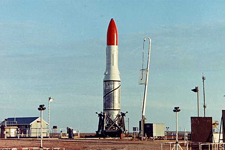 Photo of Black Arrow rocket