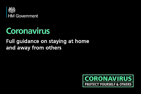 Full guidance on staying at home and away from others