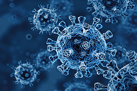 COVID-19 virus microbes