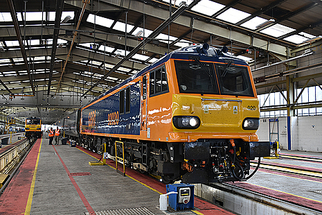 Photograph of the train involved in the incident