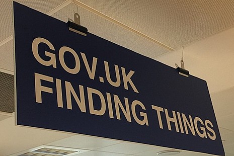 GOV.UK finding things team sign
