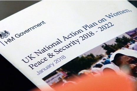 UK National Action Plan (NAP) on Women, Peace and Security (WPS) 2018 to 2022 annual report