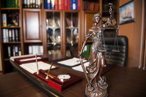 Justice statue