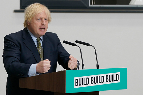 PM giving Build Build Build speech