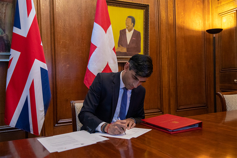 Mutual recognition agreement on financial services between the UK and Switzerland