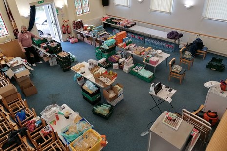 Magnox ha supported local foodbanks though it's grants