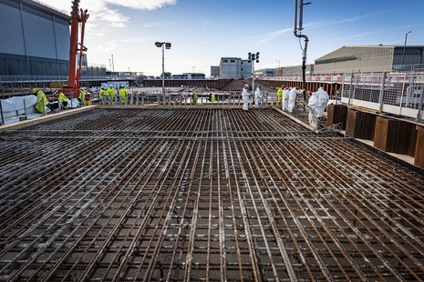 Ground work on a PPP project on the Sellafield site