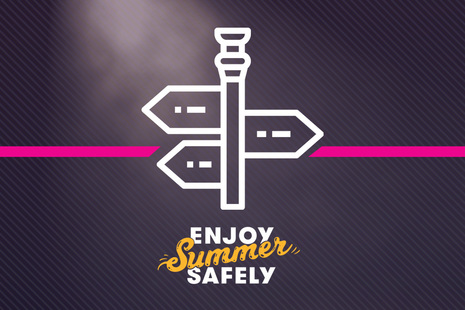 enjoy summer safely graphic