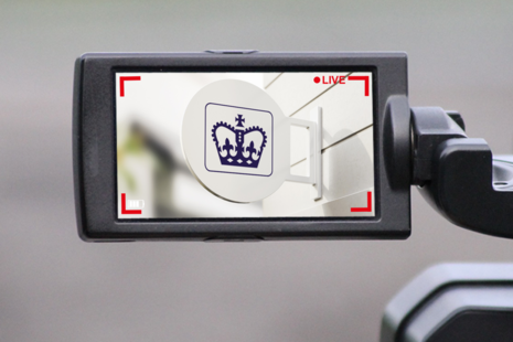 video camera screen