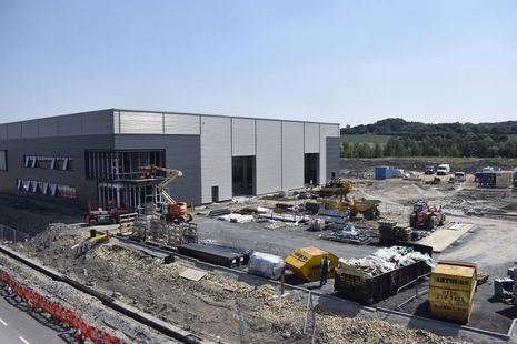 UKAEA Yorkshire construction site