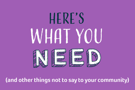 What you need graphic image